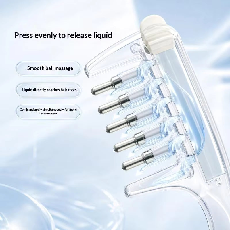 Essential Oil Scalp Massage Comb