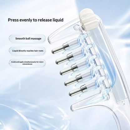 Essential Oil Scalp Massage Comb