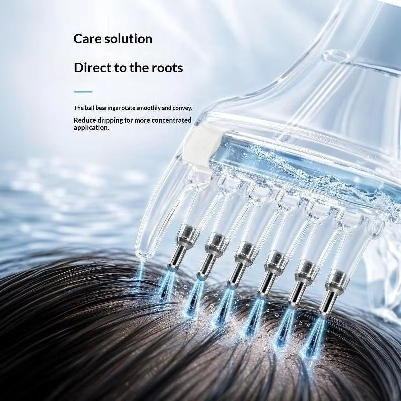 Essential Oil Scalp Massage Comb