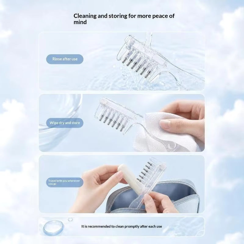 Essential Oil Scalp Massage Comb