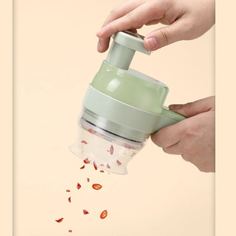 Electric Multi-Functional Vegetable Cutter & Food Processor