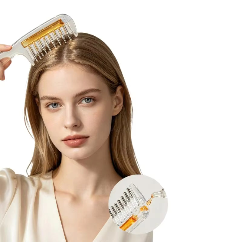Essential Oil Scalp Massage Comb