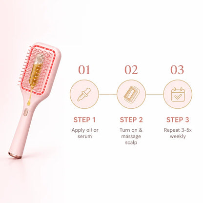 Virelux Red Light Therapy Scalp Brush