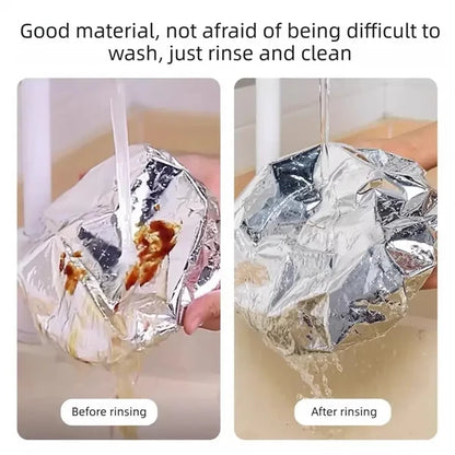 Aluminum Foil Food Insulation Cover – Keep Dishes Hot & Fresh
