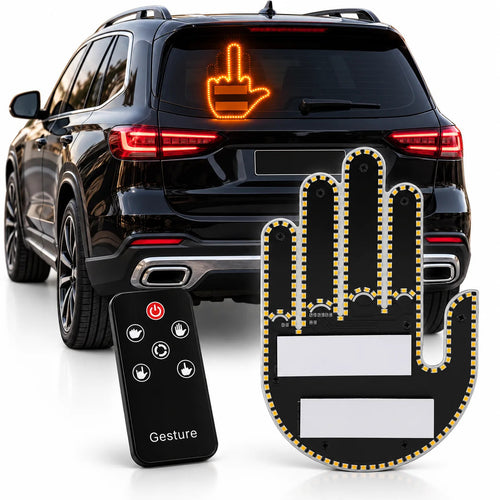 GestureGlow™ – Interactive Car Warning Light